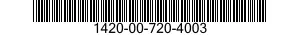 1420-00-720-4003  1420007204003 007204003