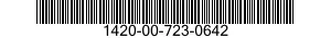 1420-00-723-0642  1420007230642 007230642