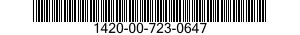 1420-00-723-0647  1420007230647 007230647