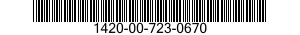 1420-00-723-0670  1420007230670 007230670