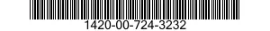 1420-00-724-3232  1420007243232 007243232