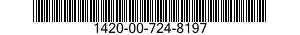 1420-00-724-8197  1420007248197 007248197