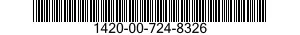 1420-00-724-8326  1420007248326 007248326
