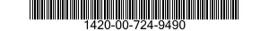 1420-00-724-9490  1420007249490 007249490