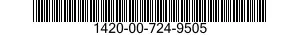 1420-00-724-9505  1420007249505 007249505