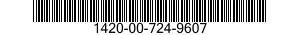 1420-00-724-9607  1420007249607 007249607