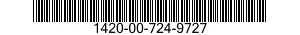 1420-00-724-9727  1420007249727 007249727