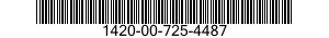 1420-00-725-4487  1420007254487 007254487