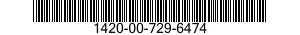 1420-00-729-6474  1420007296474 007296474