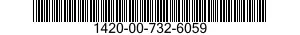 1420-00-732-6059  1420007326059 007326059