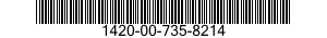 1420-00-735-8214  1420007358214 007358214