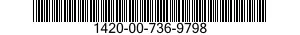 1420-00-736-9798  1420007369798 007369798