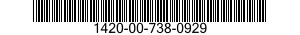 1420-00-738-0929  1420007380929 007380929