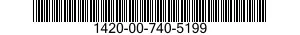 1420-00-740-5199  1420007405199 007405199