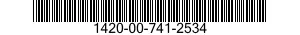 1420-00-741-2534  1420007412534 007412534