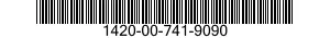 1420-00-741-9090  1420007419090 007419090
