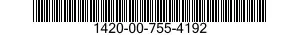 1420-00-755-4192  1420007554192 007554192