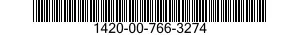 1420-00-766-3274  1420007663274 007663274