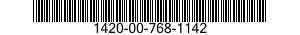 1420-00-768-1142  1420007681142 007681142