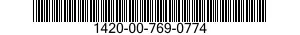 1420-00-769-0774  1420007690774 007690774