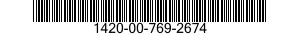 1420-00-769-2674  1420007692674 007692674
