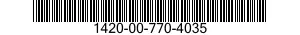 1420-00-770-4035  1420007704035 007704035
