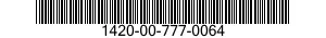 1420-00-777-0064  1420007770064 007770064