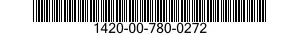 1420-00-780-0272  1420007800272 007800272