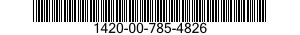 1420-00-785-4826  1420007854826 007854826