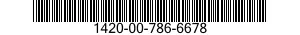 1420-00-786-6678  1420007866678 007866678