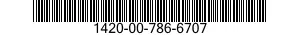 1420-00-786-6707  1420007866707 007866707