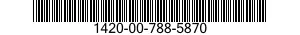 1420-00-788-5870  1420007885870 007885870