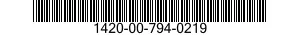1420-00-794-0219  1420007940219 007940219