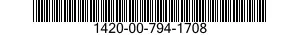 1420-00-794-1708  1420007941708 007941708
