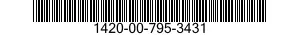 1420-00-795-3431  1420007953431 007953431