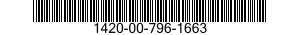 1420-00-796-1663 HEADER AND CAP ASSY 1420007961663 007961663