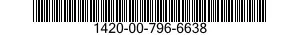 1420-00-796-6638  1420007966638 007966638