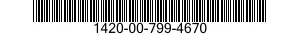 1420-00-799-4670  1420007994670 007994670
