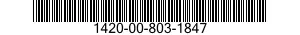 1420-00-803-1847  1420008031847 008031847