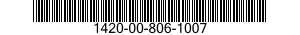 1420-00-806-1007 FAIRING,GUIDED MISSILE TUNNEL SECTION 1420008061007 008061007