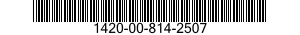1420-00-814-2507  1420008142507 008142507