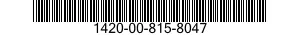 1420-00-815-8047  1420008158047 008158047