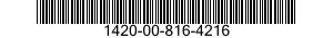 1420-00-816-4216  1420008164216 008164216
