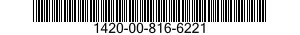 1420-00-816-6221  1420008166221 008166221