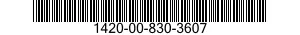 1420-00-830-3607  1420008303607 008303607