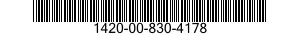 1420-00-830-4178  1420008304178 008304178