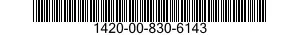 1420-00-830-6143  1420008306143 008306143