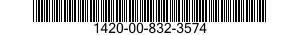 1420-00-832-3574  1420008323574 008323574
