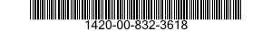 1420-00-832-3618  1420008323618 008323618