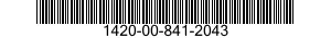 1420-00-841-2043  1420008412043 008412043